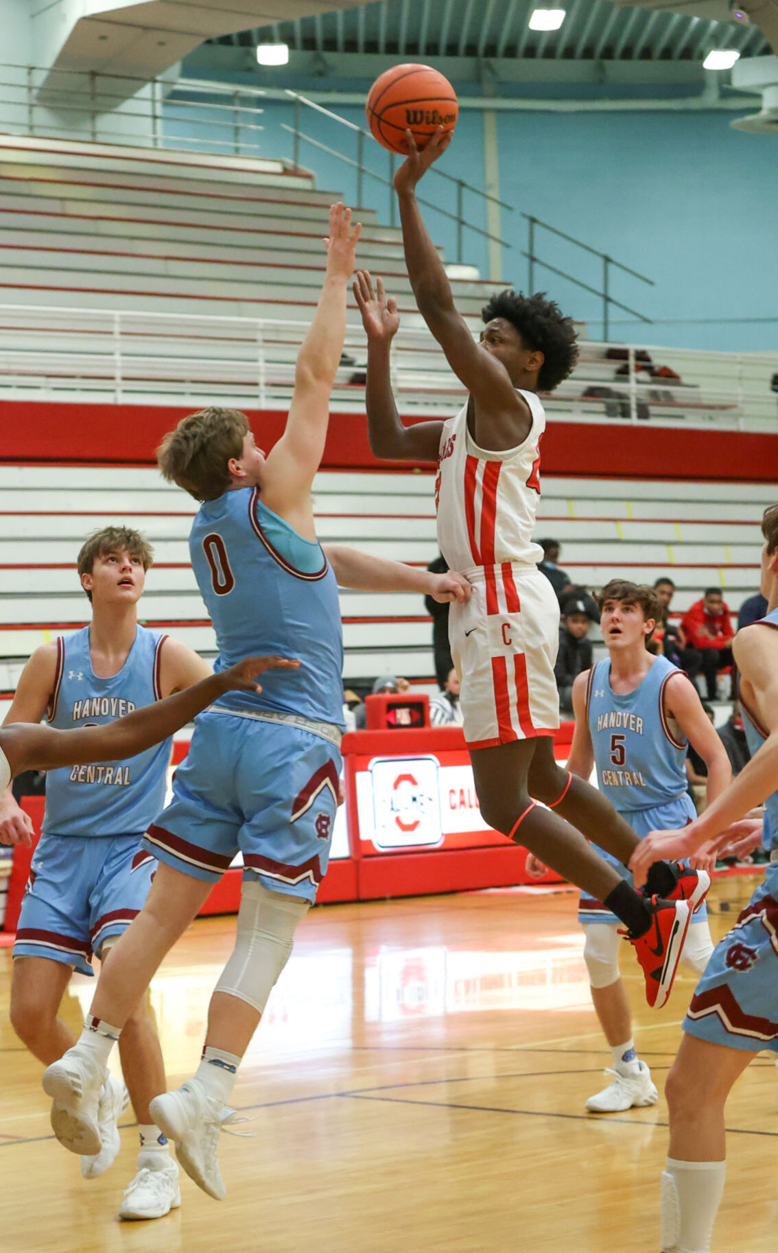Hanover Central vs Calumet boys basketball